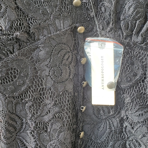 NWT Anthropologie Black Blouse - Picture 11 of 12